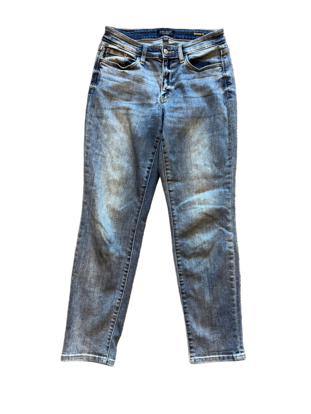 Judy Blue Boyfriend Fit Jeans Size 5/27 Medium Wash Relaxed Denim - Picture 4 of 9